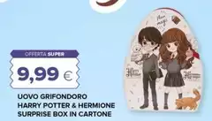 Harry Potter - Uovo Grifondoro  & Hermione Surprise Box In Cartone