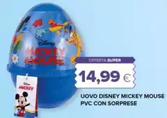 Disney - Uovo  Mouse Pvc Con Sorprese