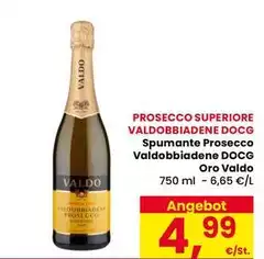 Valdo - Spumante Prosecco bbiadene DOCG Oro Valdo - Spumante Prosecco bbiadene DOCG Oro