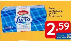 Galbani - Burro Santa Lucia