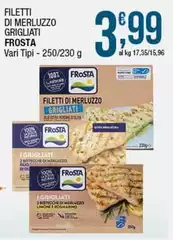 Frosta - Filetti Di Merluzzo Grigliati