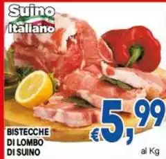 Bistecche Di Lombo Di Suino