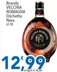 Vecchia romagna - Brandy Etichetta Nera