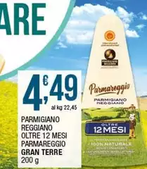 Reggiano - Parmigiano  Oltre 12 Mesi Parmareggio