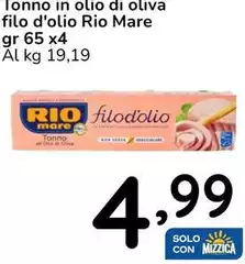 Rio Mare - Tonno In Olio Di Oliva Filo D'Olio