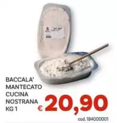 Cucina Nostrana - Baccala' Mantecato