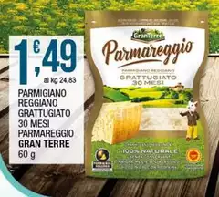 Reggiano - Parmigiano  Grattugiato 30 Mesi Parmareggio