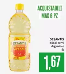 Desantis - Olio Di Semi Di Girasole