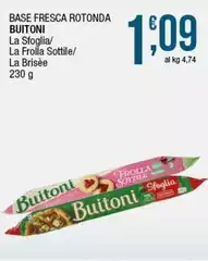 Buitoni - Base Fresca Rotonda Buitoni - Base Fresca Rotonda