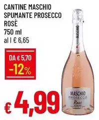 Cantine maschio - Spumante Prosecco Rosè Cantine maschio - Spumante Prosecco Rosè