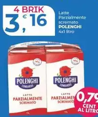 Polenghi - Latte Parzialmente Scremato