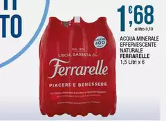 Ferrarelle - Acqua Minerale Effervescente Naturale