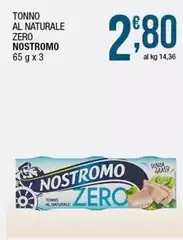 Nostromo - Tonno Al Naturale Zero Nostromo - Tonno Al Naturale Zero