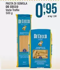 De Cecco - Pasta Di Semola De Cecco - Pasta Di Semola