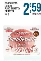 Beretta - Prosciutto Crudo Puro