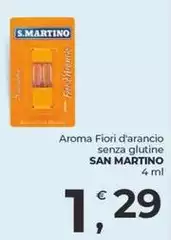 San Martino - Aroma Fiori D'arancio Senza Glutine