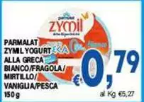 Parmalat - Zymil Yogurt Alla Greca Bianco/fragola/ Mirtillo/ Vaniglia/ Pesca