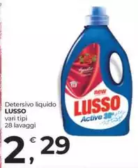 Lusso - Detersivo Liquido Lusso - Detersivo Liquido