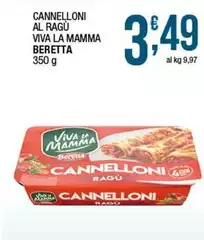 Beretta - Cannelloni Al Ragù Viva La Mamma Beretta - Cannelloni Al Ragù Viva La Mamma