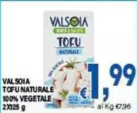 Valsoia - Tofu Naturale 100% Vegetale