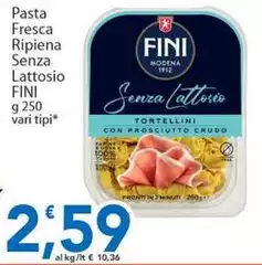 Fini - Pasta Fresca Ripiena Senza Lattosio Fini - Pasta Fresca Ripiena Senza Lattosio