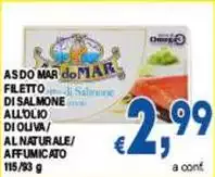 Asdomar - Filetto Di Salmone All'Olio Di Oliva/ Al Naturale/ Affumicato