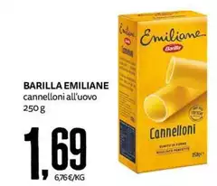 Barilla - Emiliane Cannelloni All'Uovo