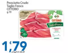 Citterio - Prosciutto Crudo Taglio Fresco