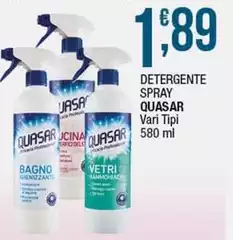 Quasar - Detergente Spray Quasar - Detergente Spray