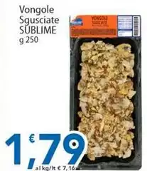 Sublime - Vongole Sgusciate