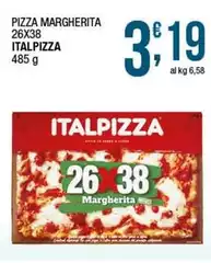 Italpizza - Pizza Margherita 26X38 Italpizza - Pizza Margherita 26X38