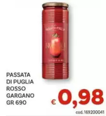 Gargano sapori - Passata Di Puglia Rosso