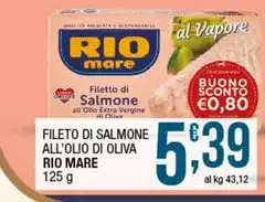 Rio Mare - Fileto Di Salmone All'olio Di Oliva