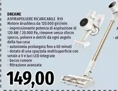 Dreame - Aspirapolvere Ricaricabile R10