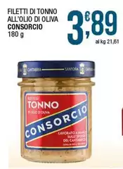 Consorcio - Filetti Di Tonno All'Olio Di Oliva Consorcio - Filetti Di Tonno All'Olio Di Oliva