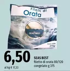 Seas Best Filetto Di Orata