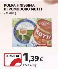 Mutti - Polpa Finissima Di Pomodoro Mutti - Polpa Finissima Di Pomodoro