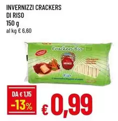 Invernizzi - Crackers Di Riso