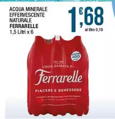 Ferrarelle - Acqua Minerale Effervescente Naturale