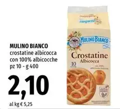 Mulino Bianco - Crostatine Albicocca Con 100% Albicocche