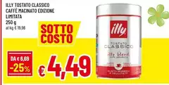 Illy - Tostato Classico Caffè Macinato Edizione Limitata