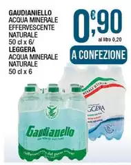 Leggera - Acqua Minerale Effervescente Naturale