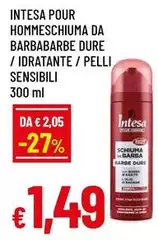 Intesa - Pour Hommeschiuma Da Barbabarbe Dure Intesa - Pour Hommeschiuma Da Barbabarbe Dure