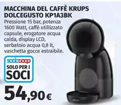 Krups - Macchina Del Caffè  Dolcegusto KP143BK