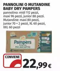 Pampers - Pannolini O Mutandine Baby Dry