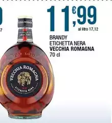 Vecchia romagna - Brandy Etichetta Nera