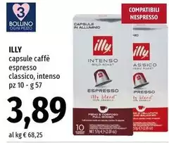 Illy - Capsule Caffè Espresso Classico, Intenso