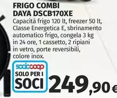 Daya - Frigo Combi DSCB170XE