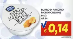 M&c - Burro Di Arachidi Monoporzione M&c - Burro Di Arachidi Monoporzione