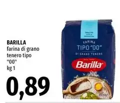 Barilla - Farina Di Grano Tenero Tipo "00" Barilla - Farina Di Grano Tenero Tipo "00"